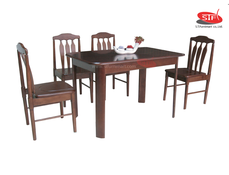 ST_08AW dining set4
ชุดอาหารST08  สีโอ็ควูด พื้นนั่งไม้