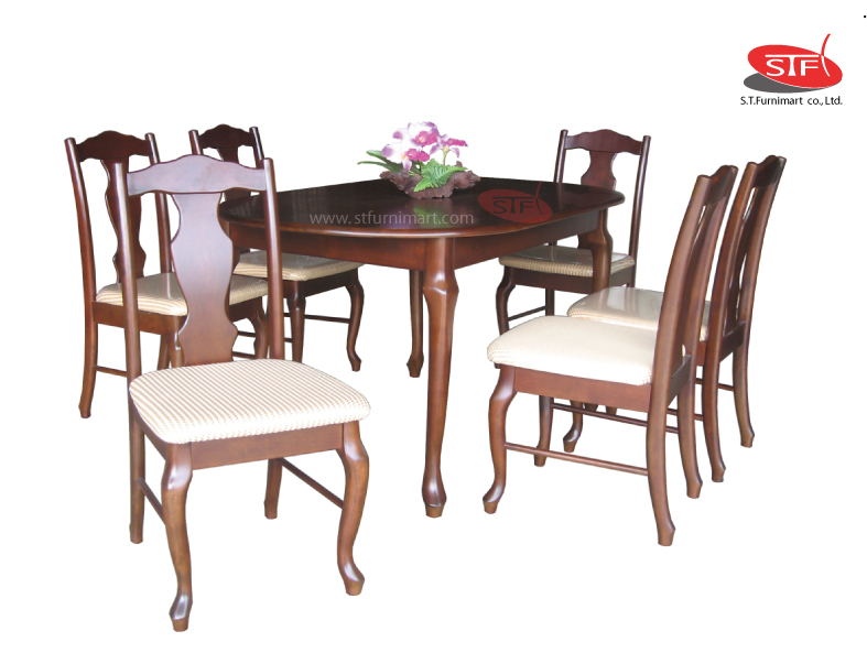 ST0 AWA28 dining set6
ชุดอาหารดเอสที01ขาสิงห์ผ้าฝ้าย สีโอ็ค