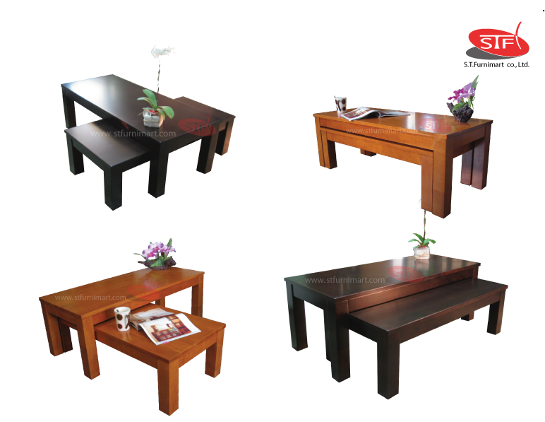FLexo Table WG/CR
โต๊ะเอนกประสงค์105/120ซม รุ่นเฟล็กโซ่ 
สีเวงเก้/เชอร์รี่